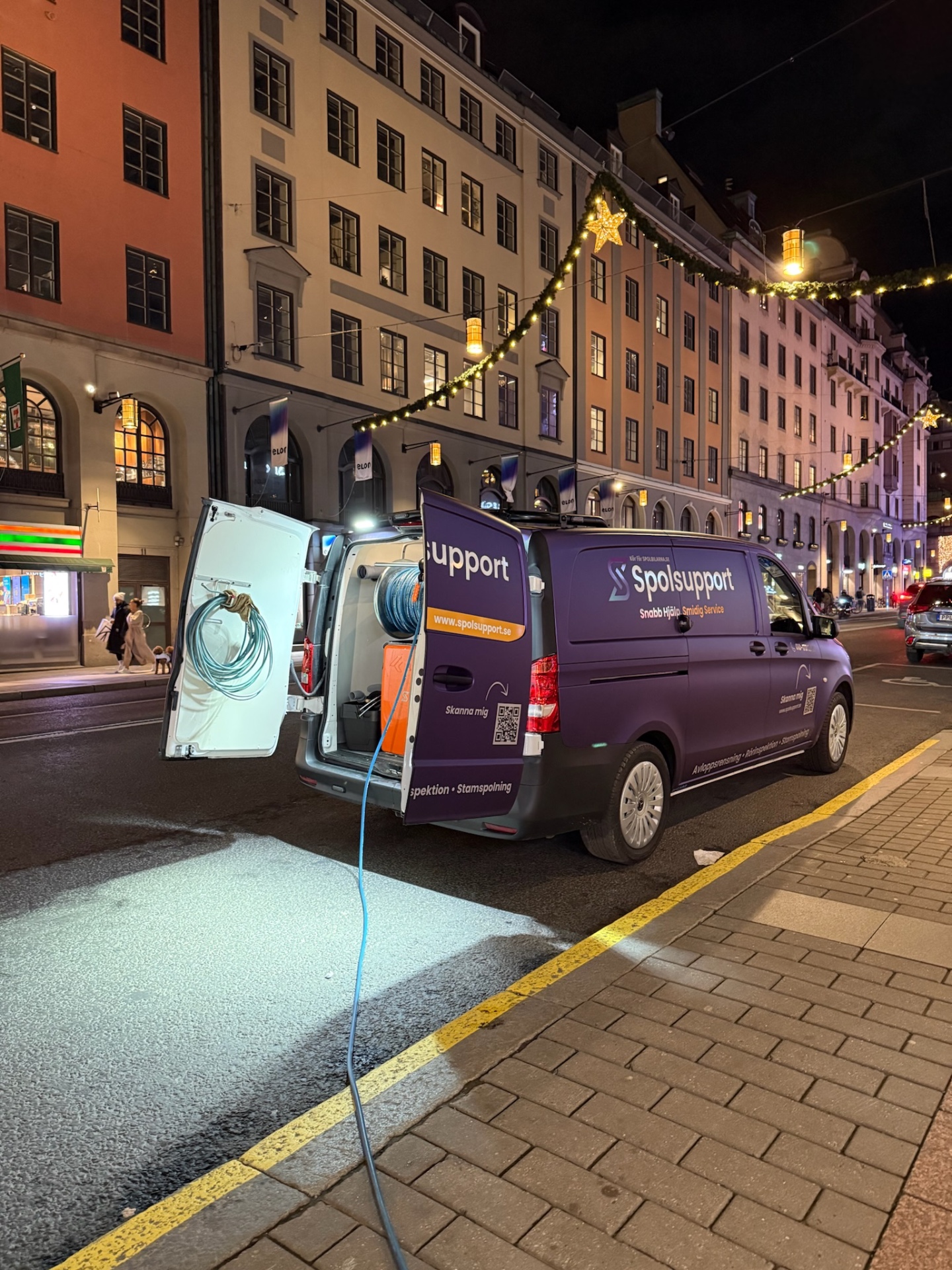 Spolsupport i Sundbyberg